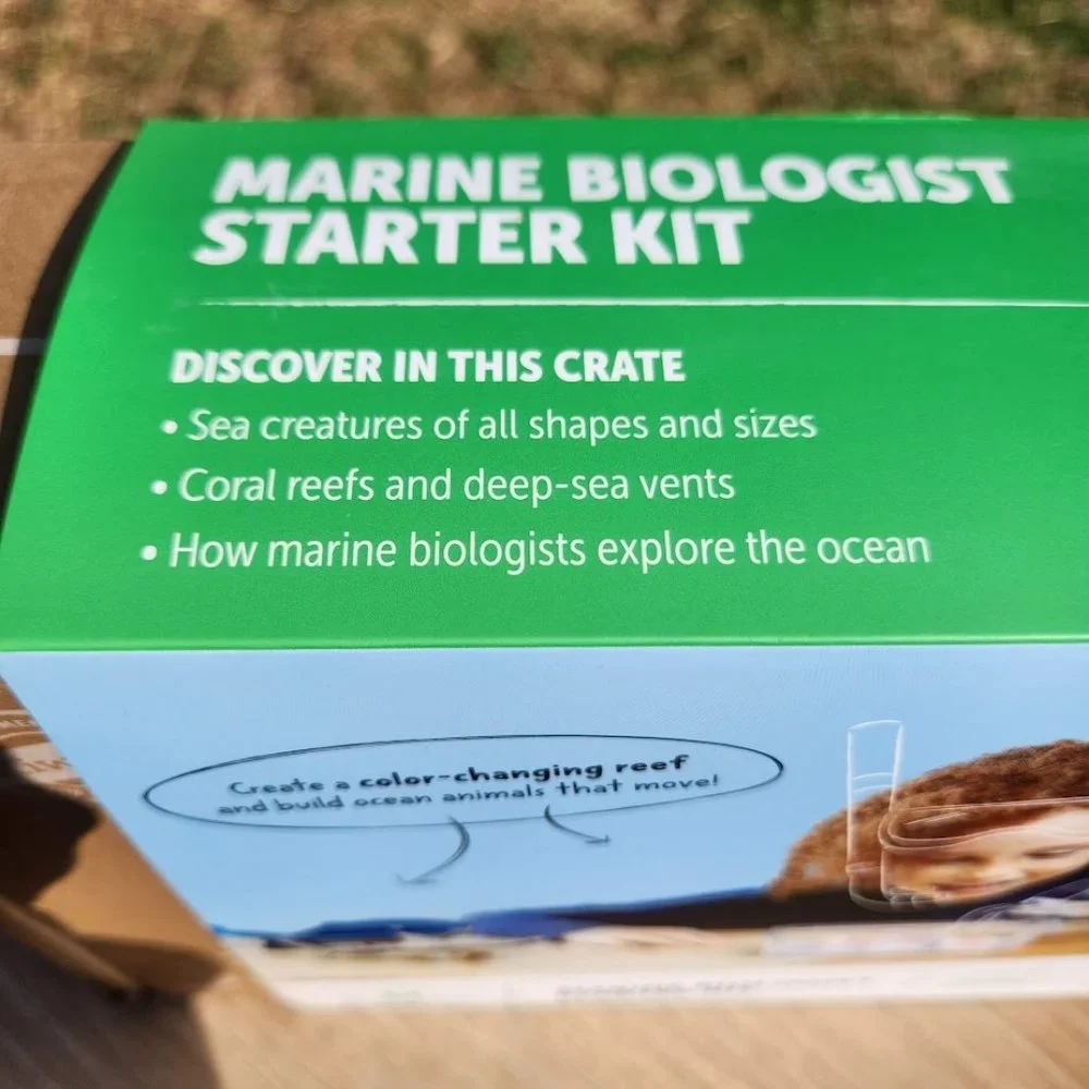 NEW KiwiCo. Kiwi Co.Marine Biologist Science Kit Biology Ocean Life coral reefs